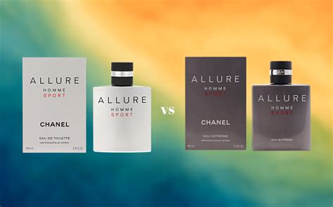 Chanel Allure Homme Sport vs. Eau Extreme Comparison.